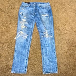 Abercrombie & Fitch mens athletic slim jeans